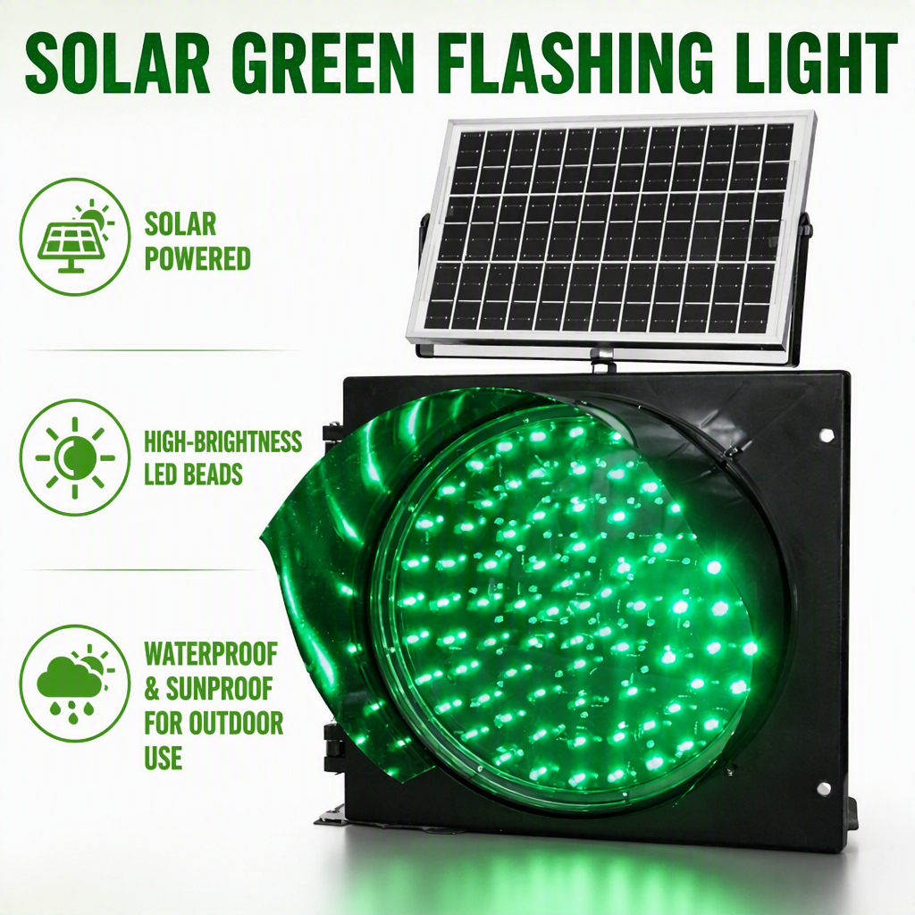 Durable Waterproof Solar LED Red Blinker Light Solar Flashing Warning Beacon for Traffic Control Construction