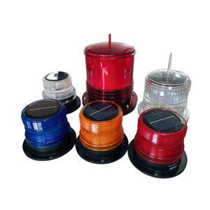 Solar Warning Powered Marine Traffic Warning Flashing Navigation Light