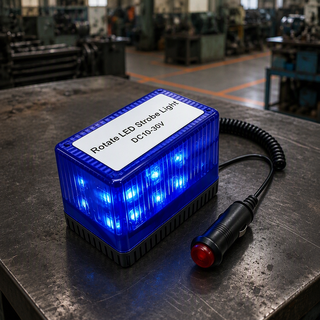 Enhanced Visibility Strobe LED Traffic Lights Road Warning Signs for Improved Safety