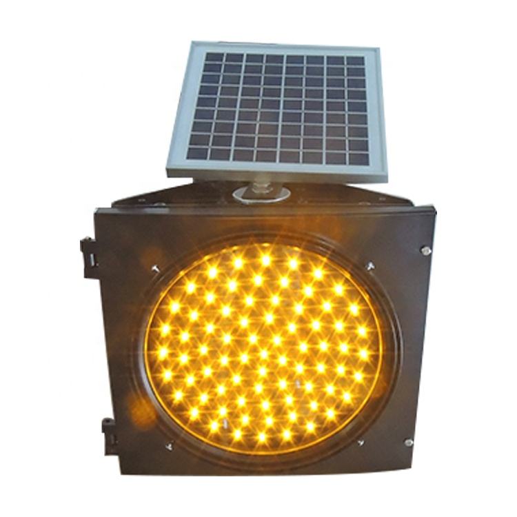 Flashing Blinker Led Light Traffic Led Sign Yellow Strobe Solar Traffic Warning Light