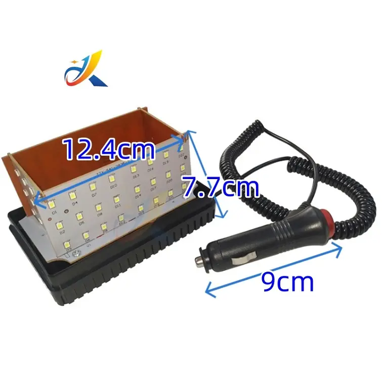 Enhanced Visibility Strobe LED Traffic Lights Road Warning Signs for Improved Safety