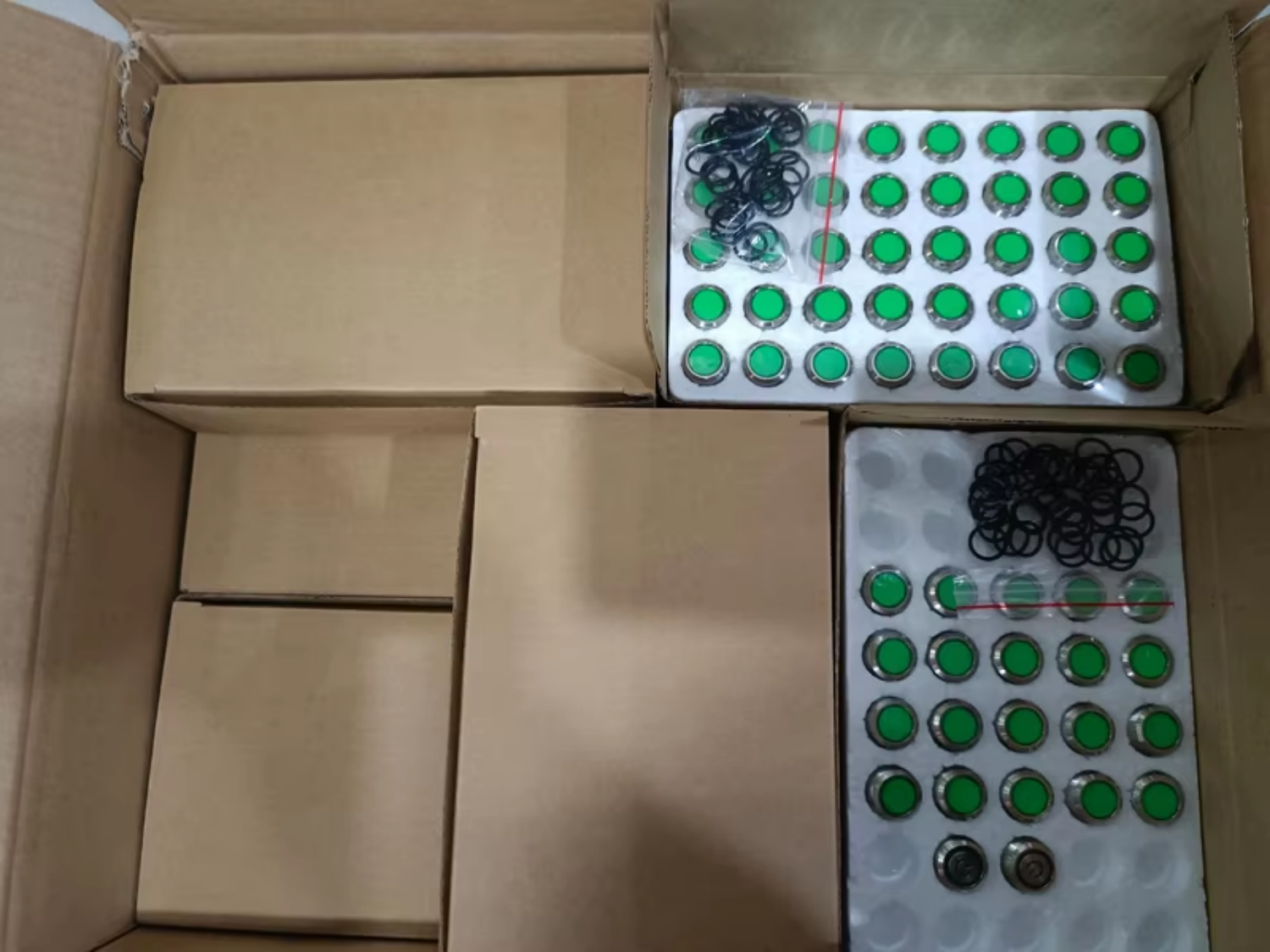 Factory Custom 12V LED Warning Light Amber Red Blue Emergency Strobe Beacon Flashing Lamp for Construction Vehicle