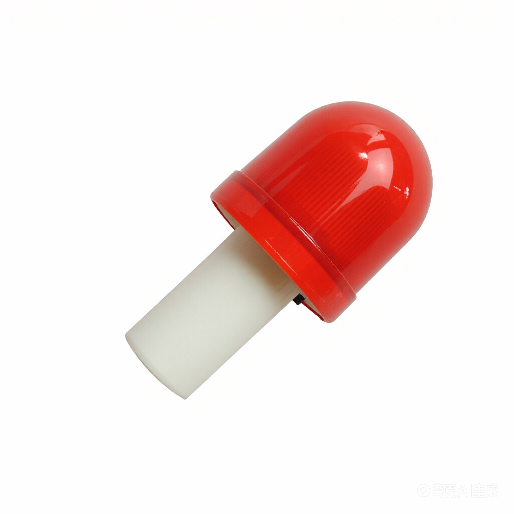 Eco-Friendly LED Flashing Traffic Warning Lamp Mini Red Strobe Light for Traffic Cone Safety Applications